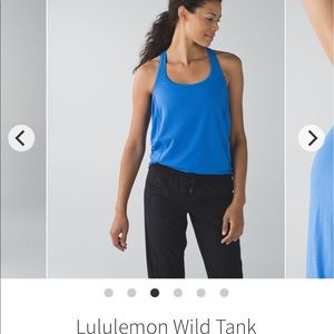Lululemon wild tank